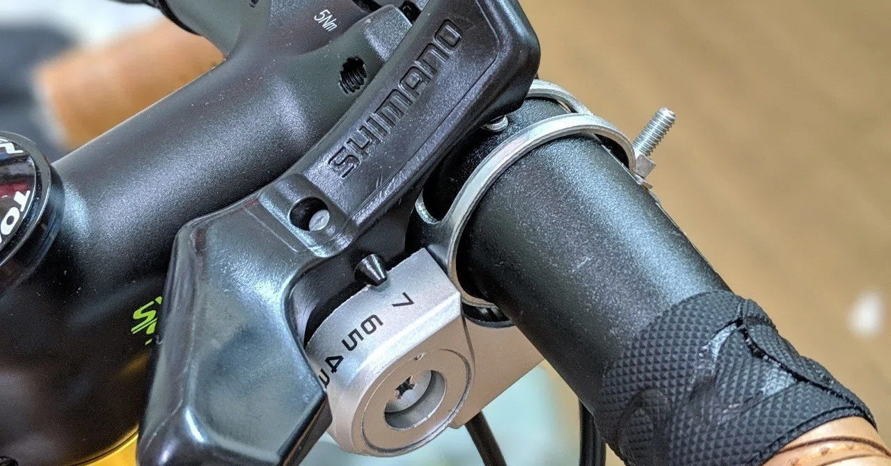シマノSL-A050を31.8mmハンドルに取り付ける｜huaaNOTE