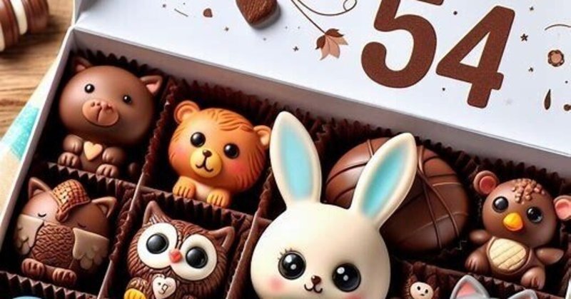 チョコレート3　#チョコレート　#シロクマ文芸部　#54字の物語　#54の宴