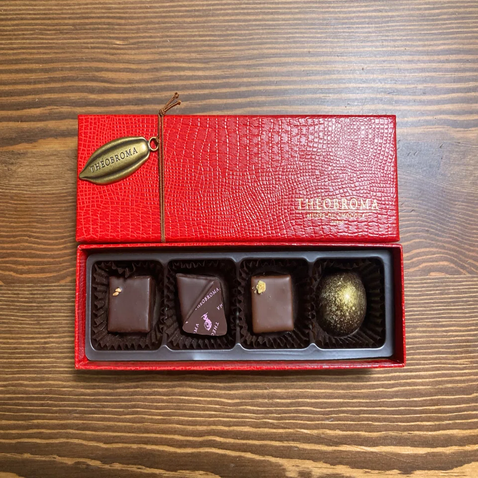 theobroma チョコ THEOBROMA のトリュフ 芦屋セレブ女優今堀恵理