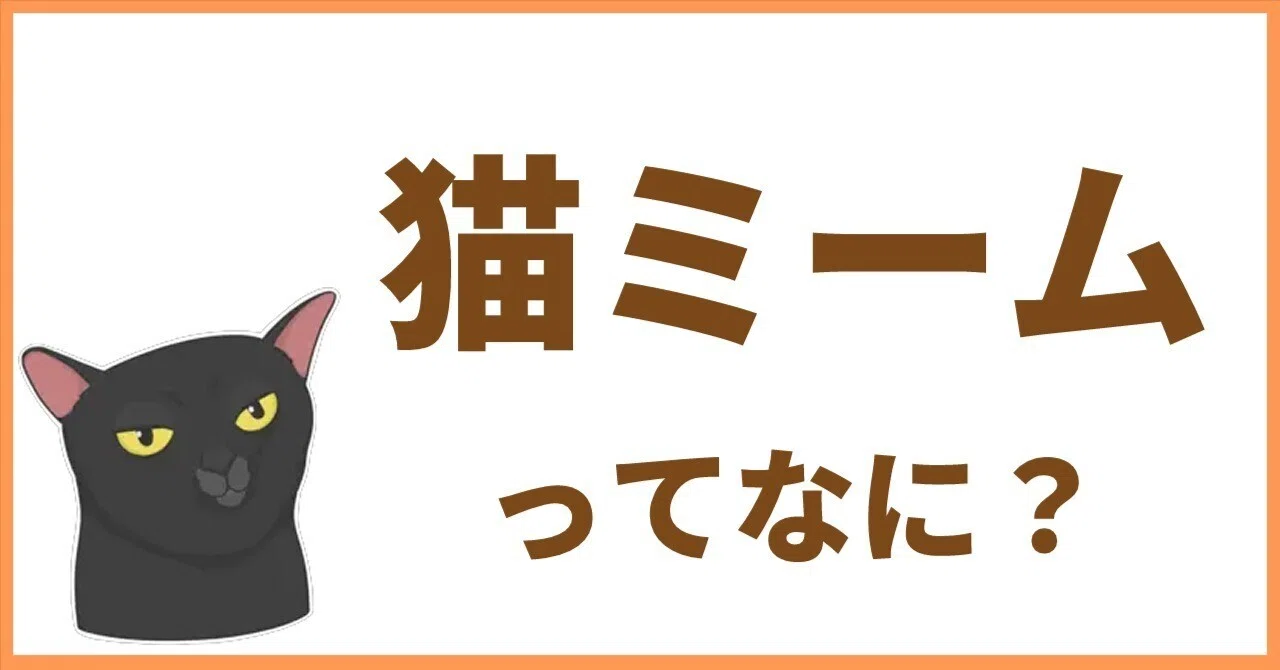 猫ミームとは?なにが面白いか考えた|わたし@自分のために書くnote