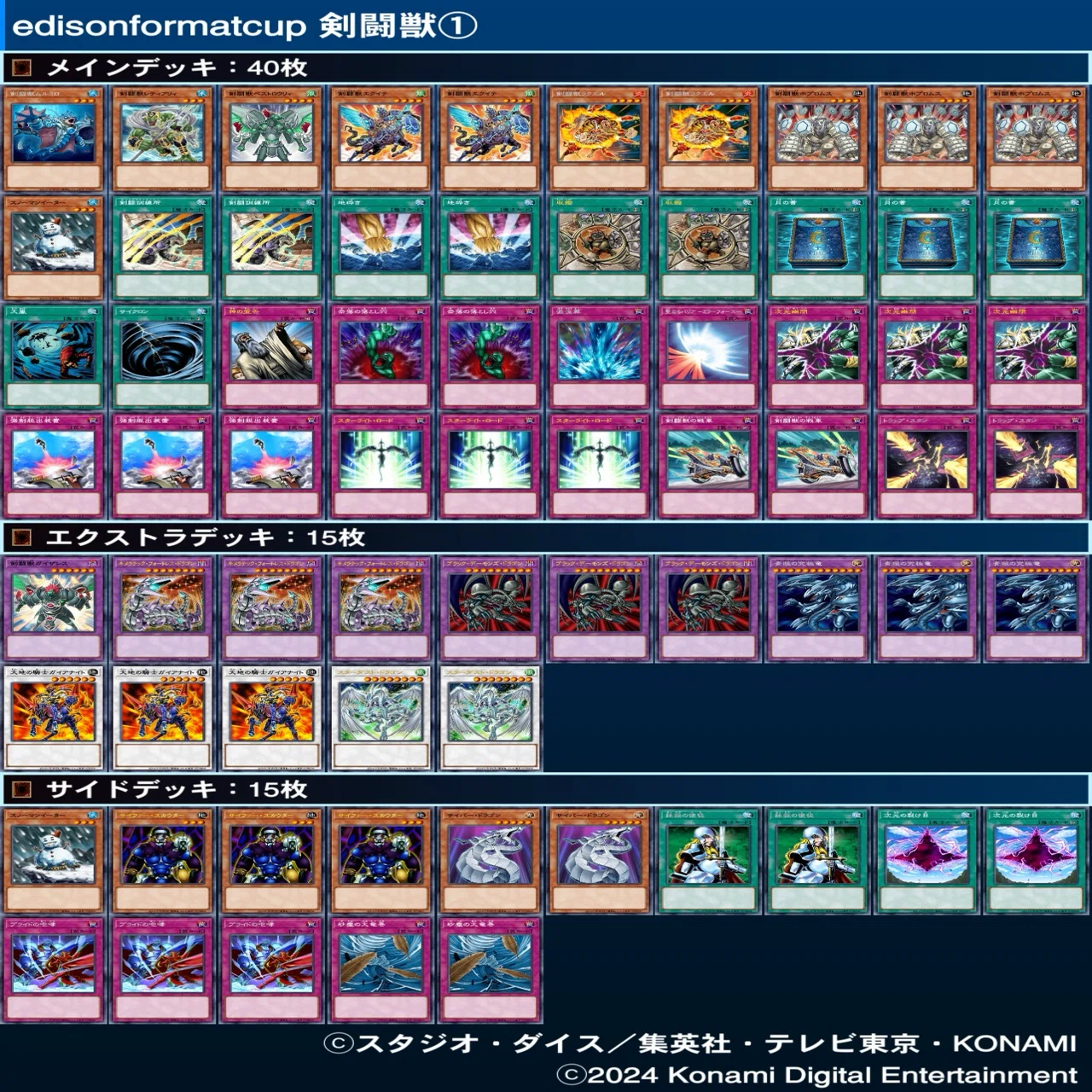 マスターデュエルのゲートボール大会-Edison Format Cup（エジソン