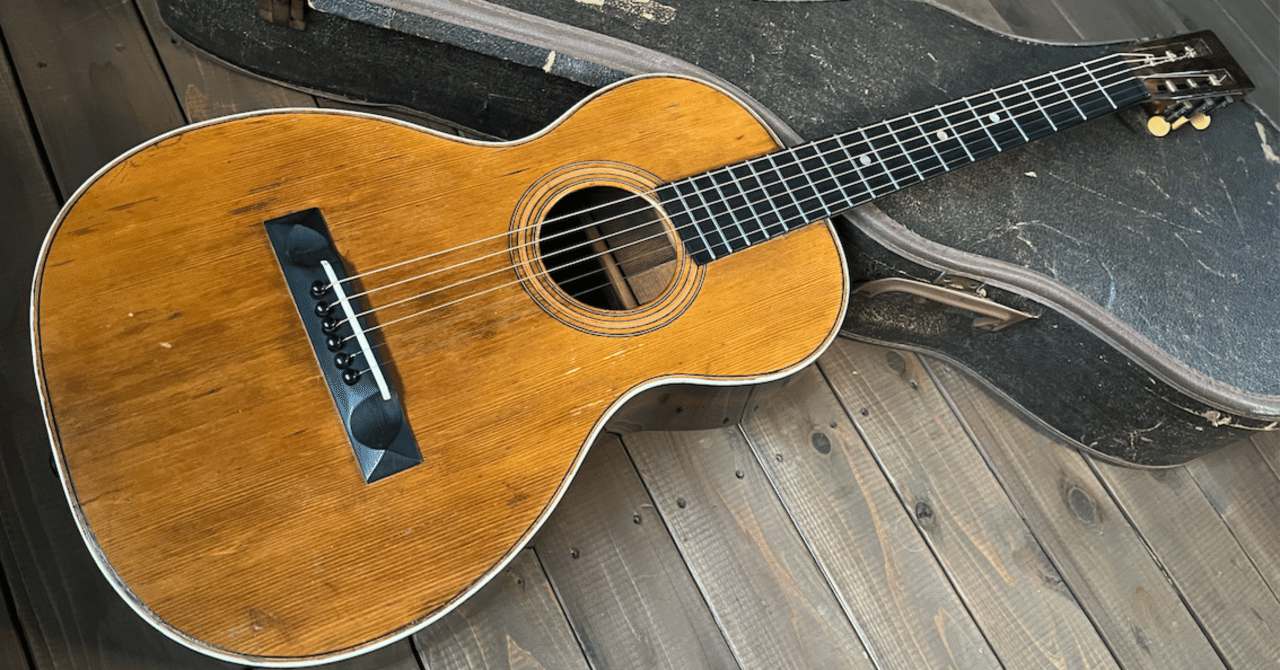 ヴィンテージ　バスケット　ワッシュバーン Washburnギターの沼地へ｜市原眞也@auldguitars