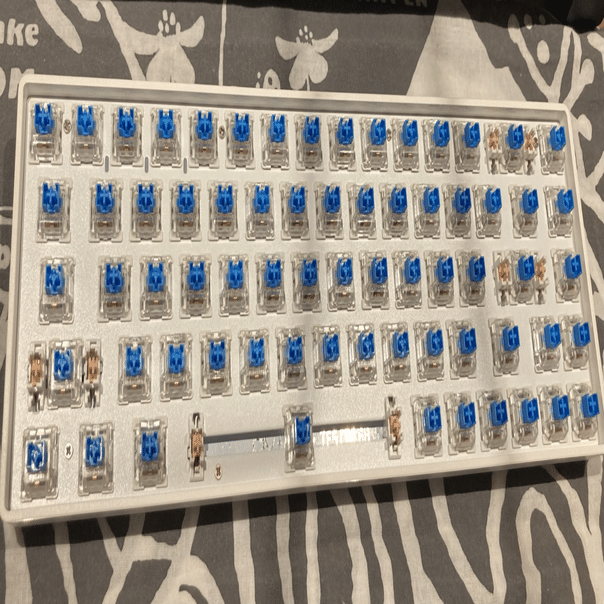 キーキャップなしで書く｜あめいろっぱ