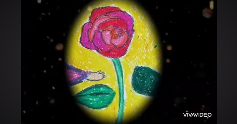 動画 「小さな家と薔薇の花」