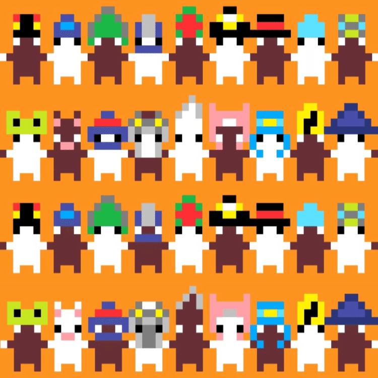 #イラスト
#ドット絵