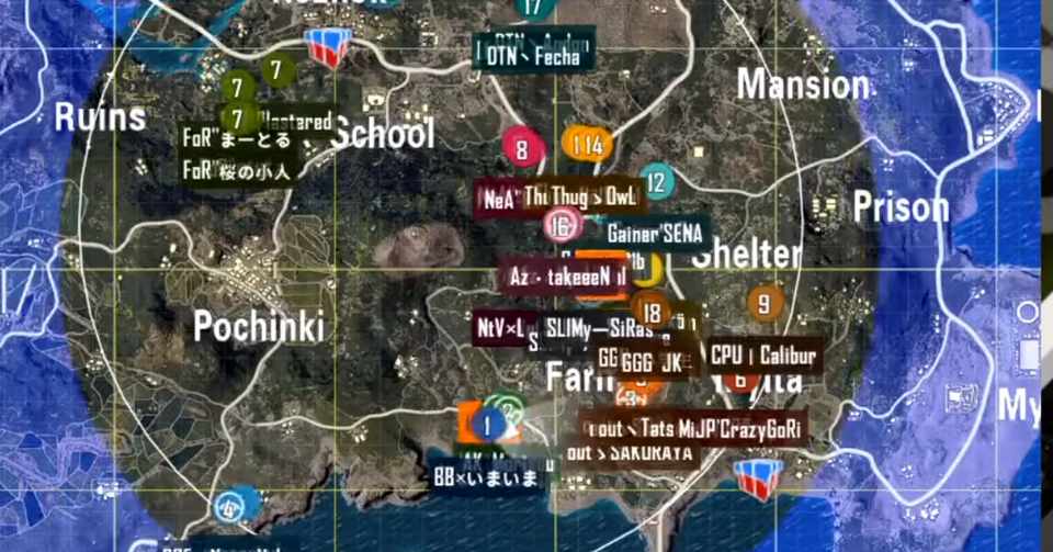 解説 ２ Ewig Scrim Phase5 Week2 Day2 Round2 Pubgのとーます Note