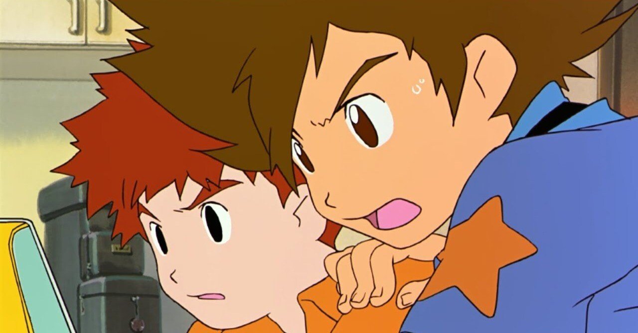 デジモン ドでか缶バッジ ぼくらのウォーゲーム 限定柄 太一 ヤマト