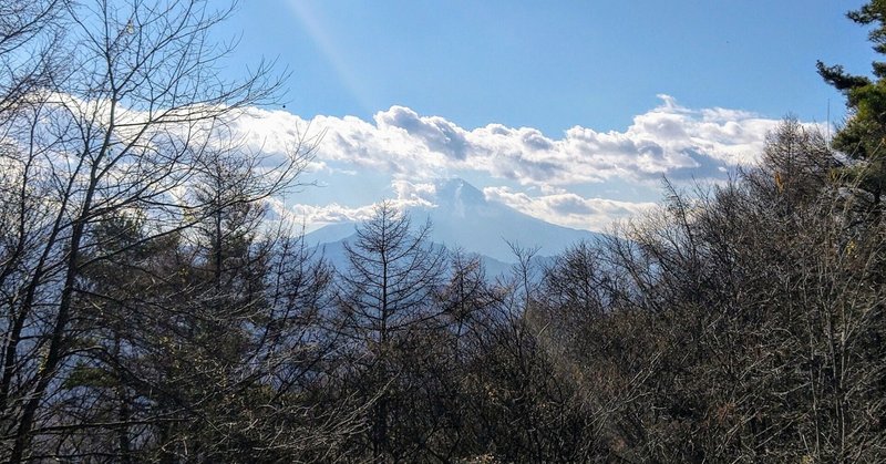 ｢扇山｣(1138m)【秀麗富嶽十二景で｢富士山｣を撮る】
