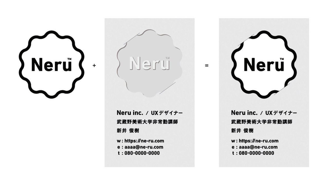 コーポレートブランディング#4「ステッカー付き名刺篇」｜新井 俊樹