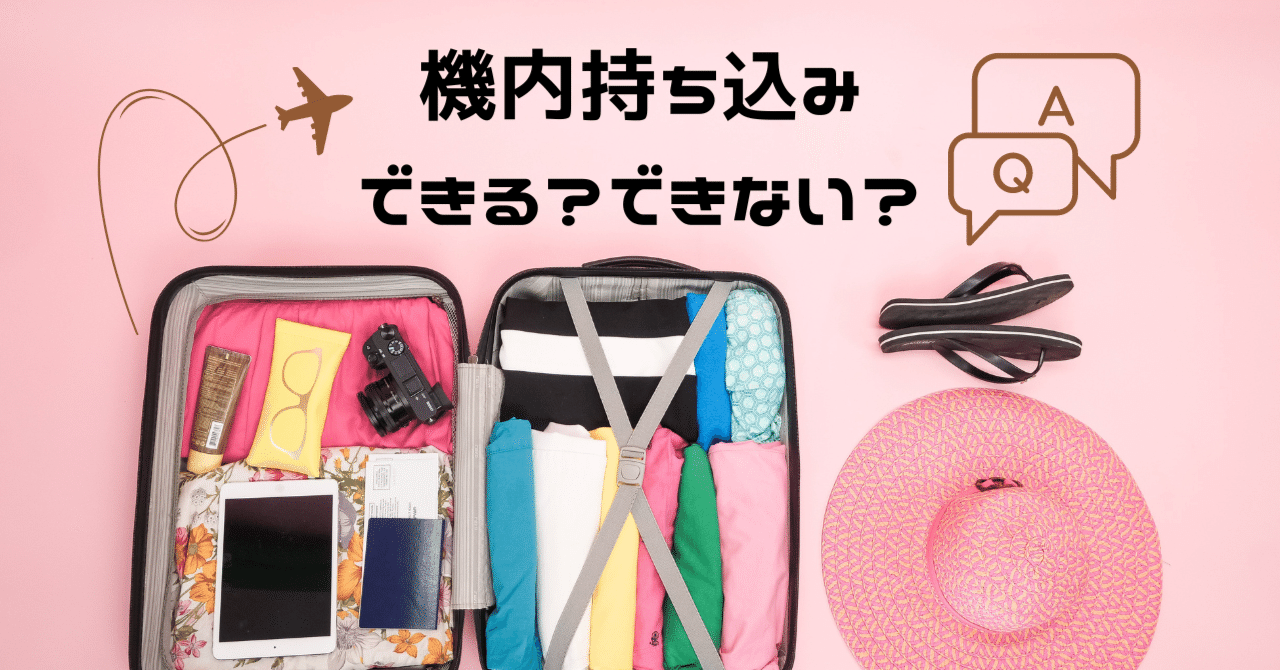 76 【旅の準備】機内持ち込み荷物の確認をします｜おかかうめ
