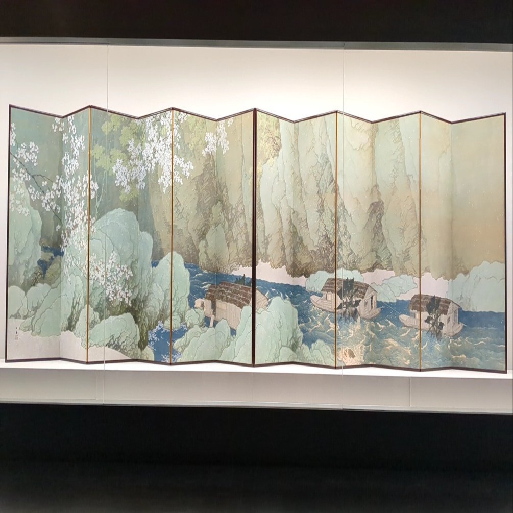 行く春》川合玉堂 MOMATコレクション 東京国立近代美術館｜kaji