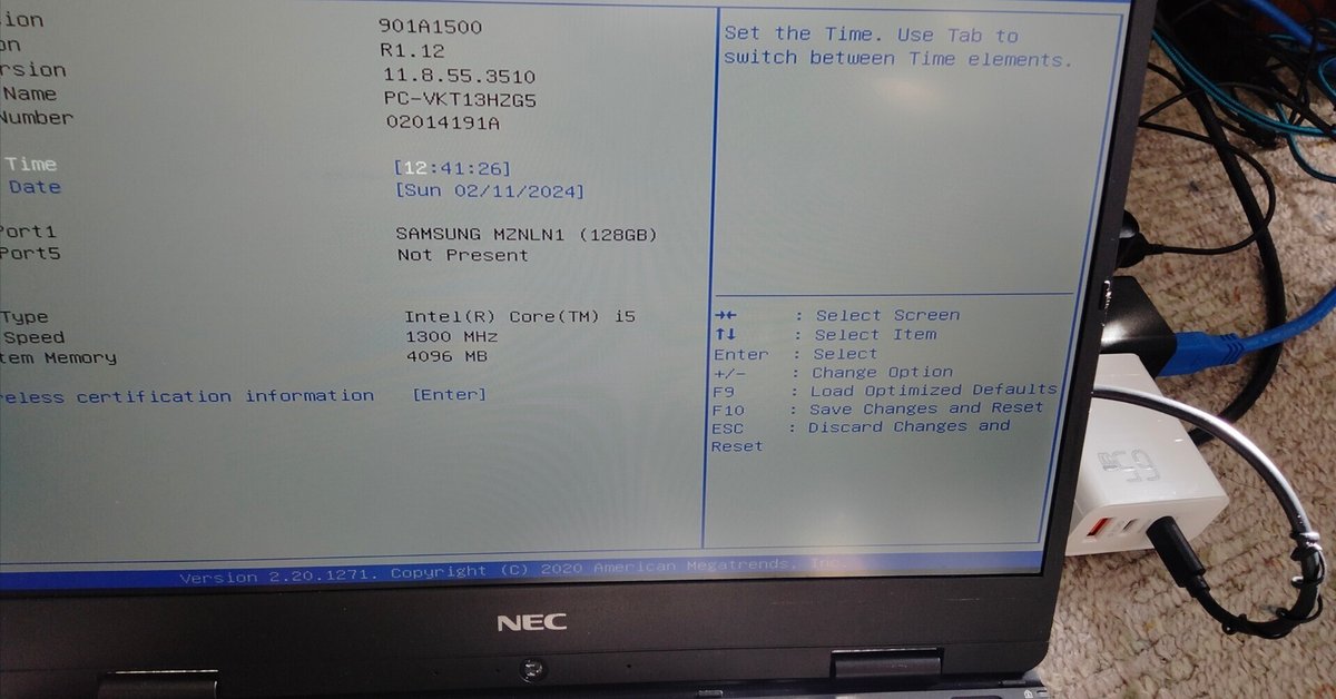 充電アダプタがtype-cのノートPCを落札してみた｜ミコト