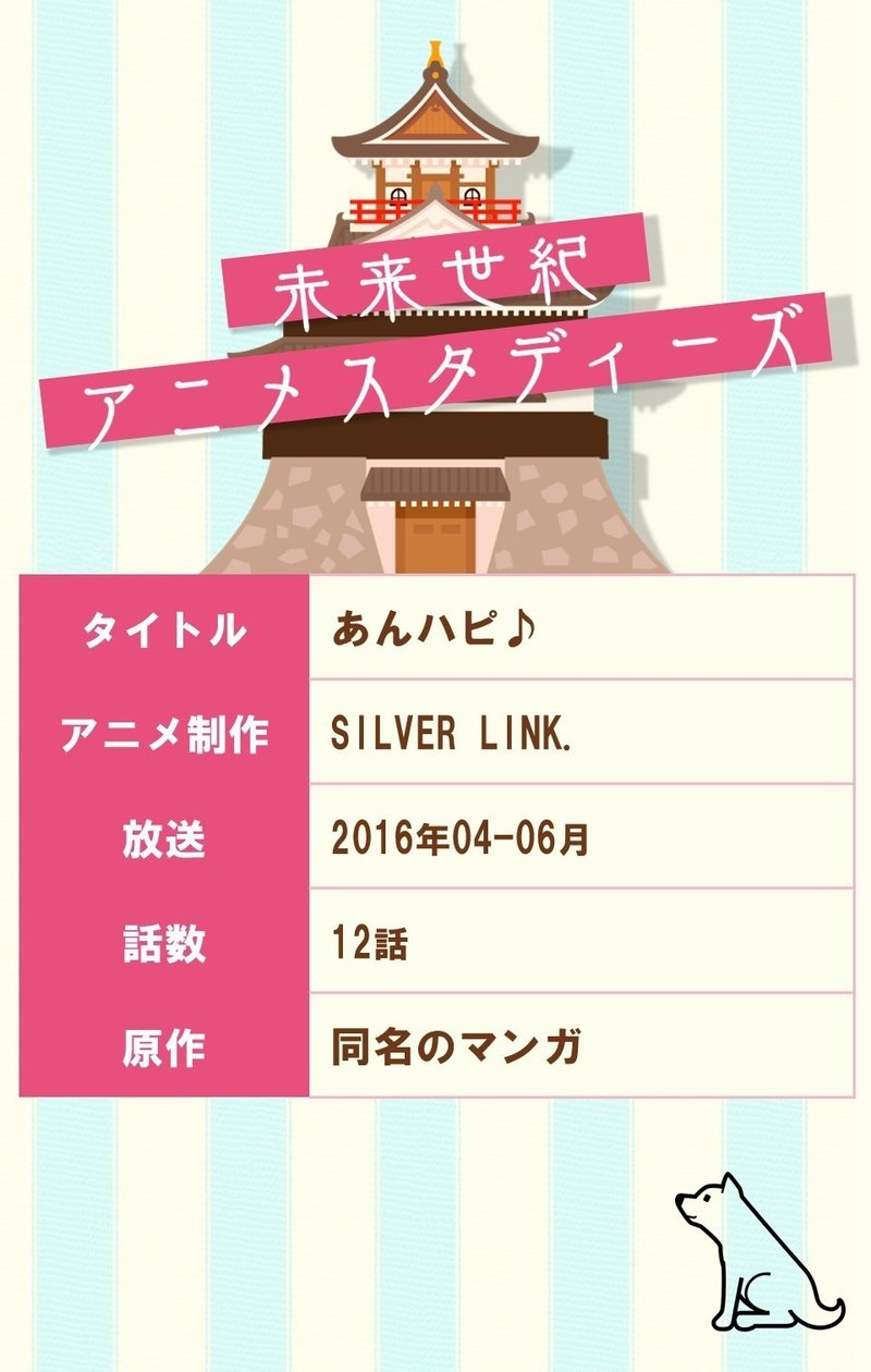 これは単なる 日常系萌えアニメ ではない ナンセンスギャグアニメ サスペンスホラーアニメ のハイブリッド作品だ あんハピ 1 100 ツールズ 創作の技術 Note これは単なる 日常系萌えアニメ ではない ナンセンスギャグアニメ サスペンスホラーアニメ のハイブリッド作品だ あんハピ 1 100 ツールズ 創作の技術 Note