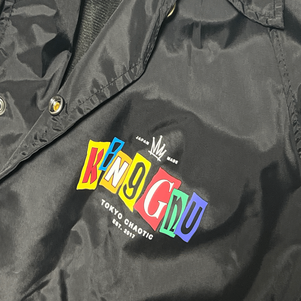 珠玉の一着。King Gnu GNU FRIENDS COACH JACKET ｜Sora_ly