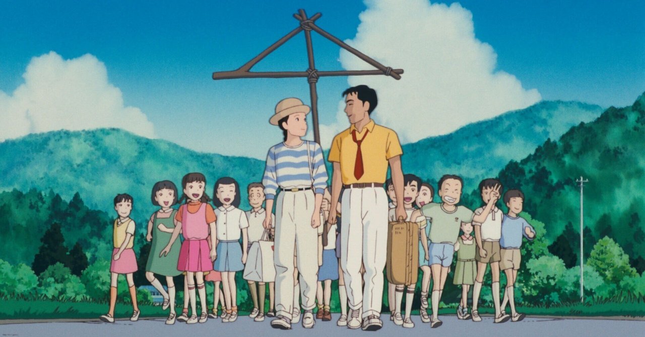 スタジオジブリ おもひでぽろぽろ ばっちゃ セル画