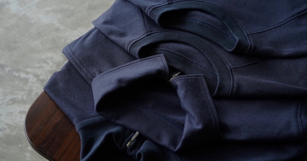 24SS新作【Cale】こういうスウェットが着たかった。SUPIMA COTTON HEMP SWEAT ZIP BLOUSON｜THIRTY'  THIRTY'