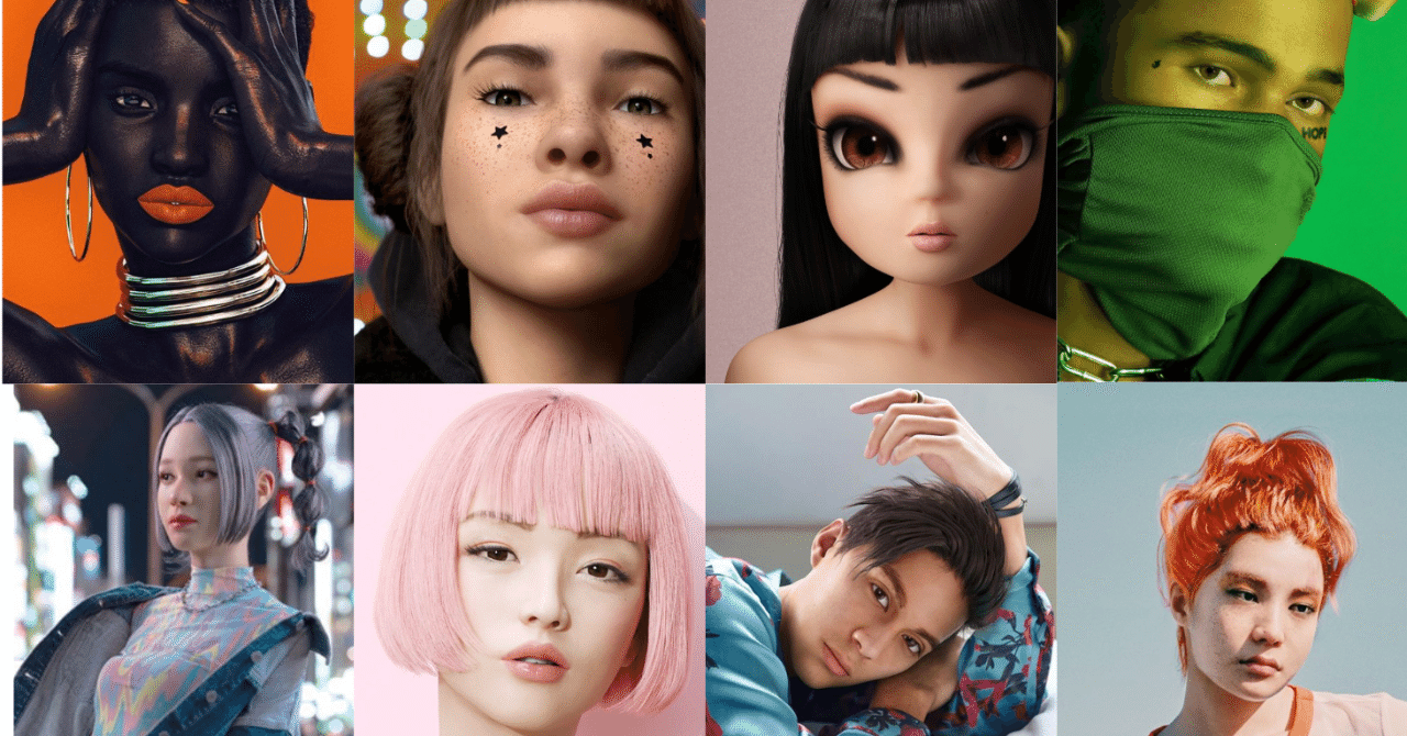 フォロワー160万も 人間を超えつつあるバーチャルインフルエンサー 今注目の12人 Fashion Tech News