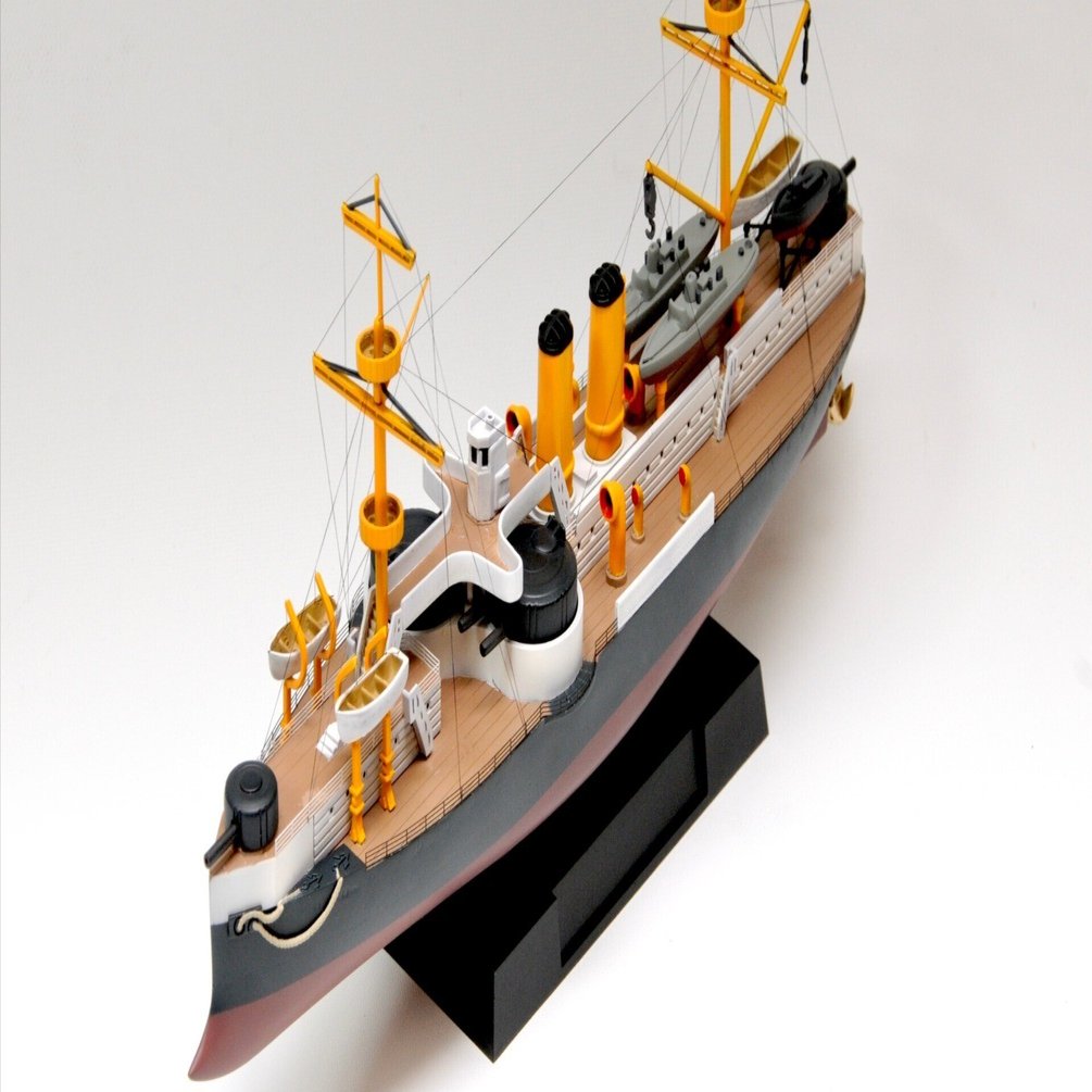 模型】中国の愛国主義教育のかたち ～正徳福 1/300 定遠～｜黒坂 佳之