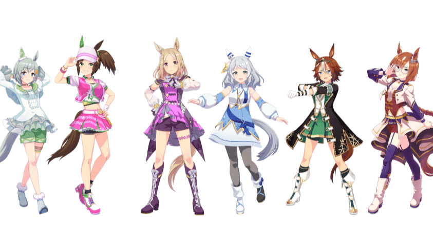 ウイポ10対応 父系統別一覧 ウマ娘（実際の競走馬のモチーフ）血統