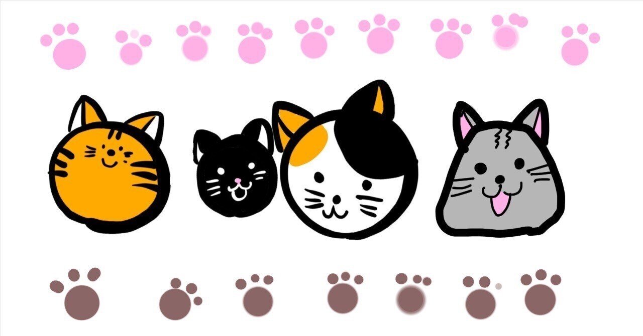 3ステップで描く！ニャンと簡単！猫イラスト｜アトリエrakugaki