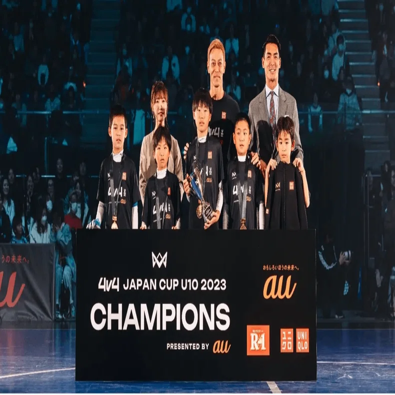 4v4 JAPAN CUP U10 2023 presented by au】初代王者はCompania（東京