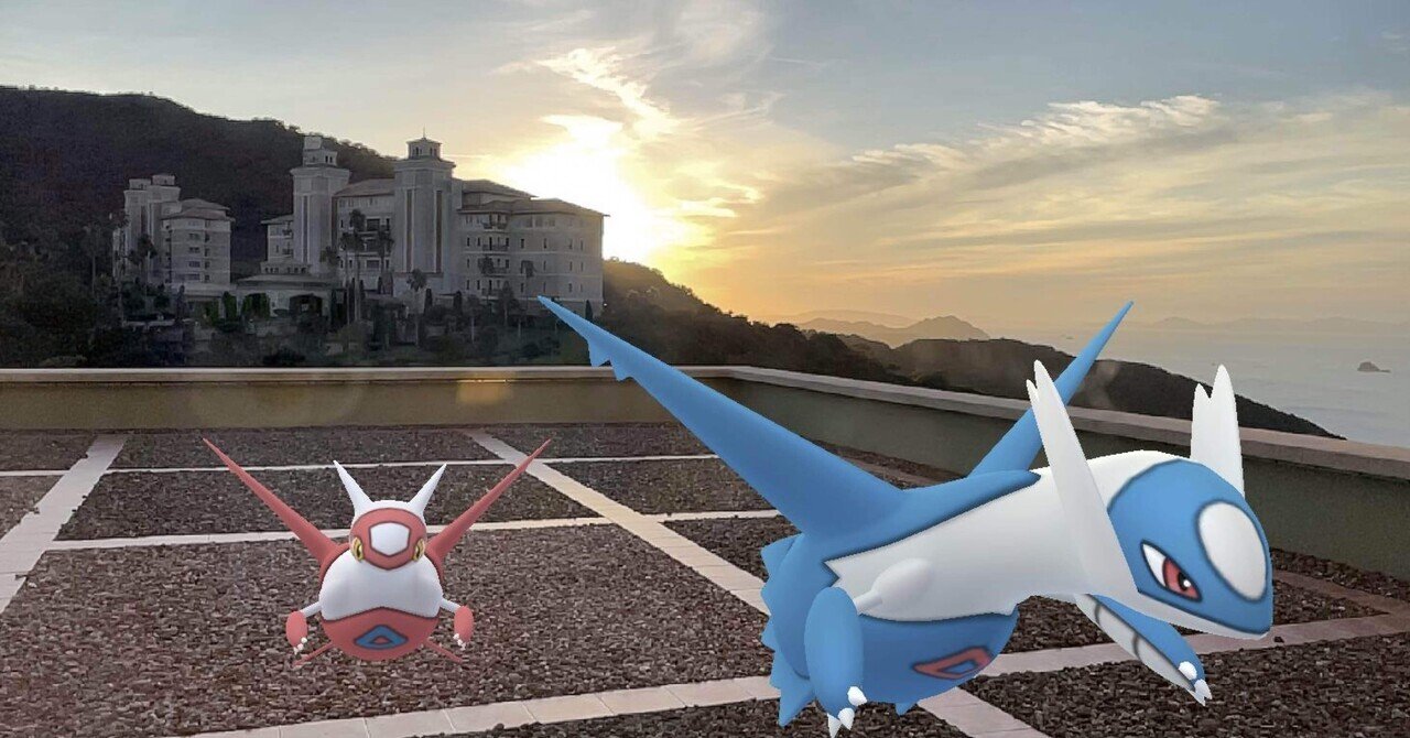 ポケモンGO】AR集合写真(遺影)｜スズミ