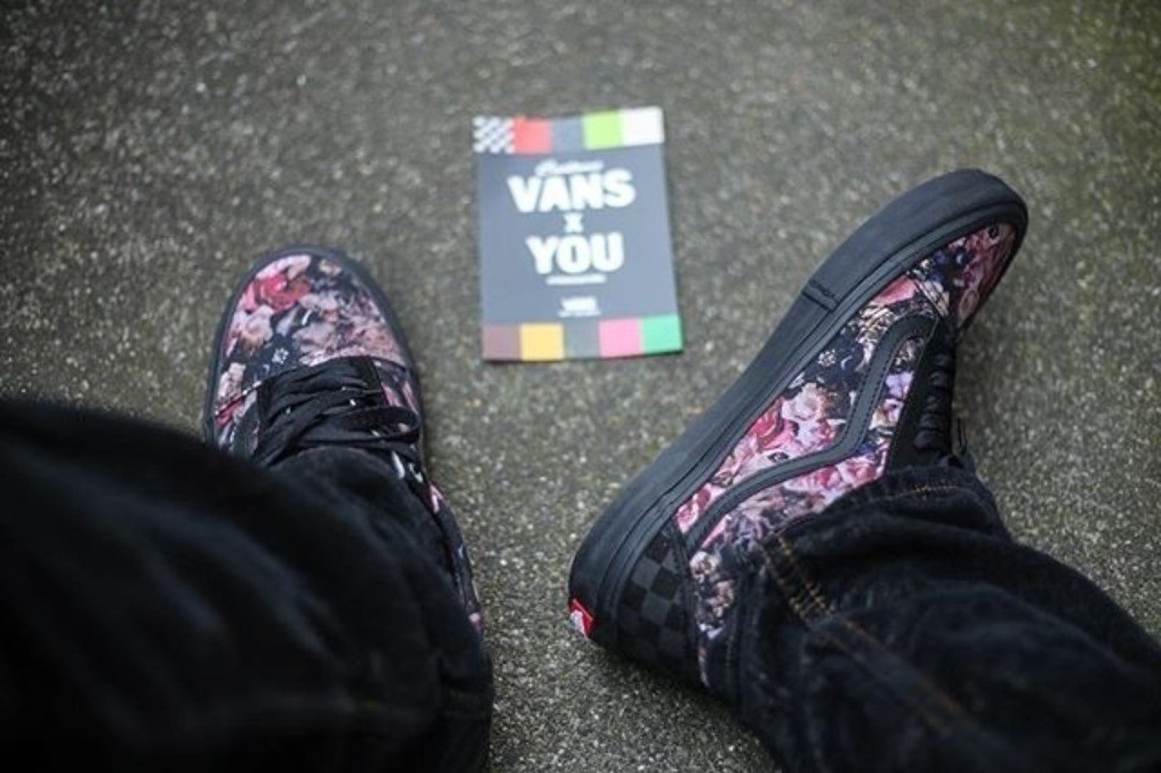 海外限定！VANS カスタム ダルメシアン スケハイ COMFYCUSH VANS SKATE 
