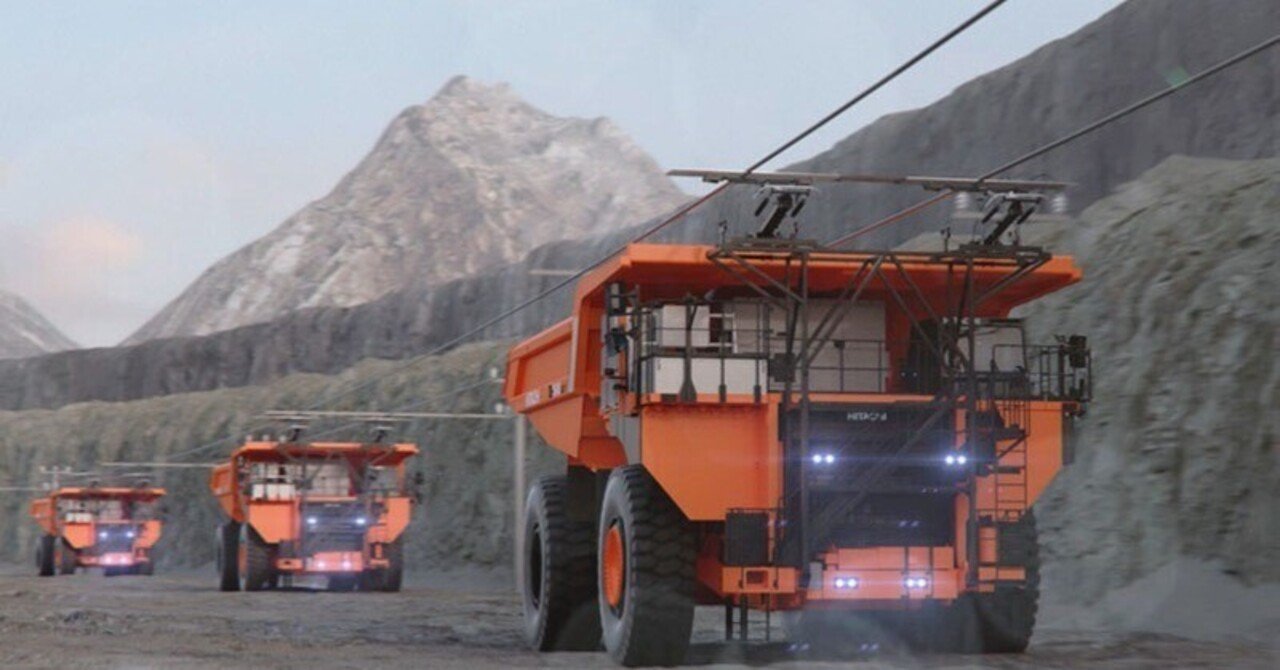 日立建機がABBと組んで回生ブレーキ活用した電動ダンプを試作/実証開始