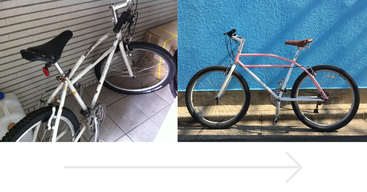 自転車レストア｜Naobumi Tanaka（田中直史）