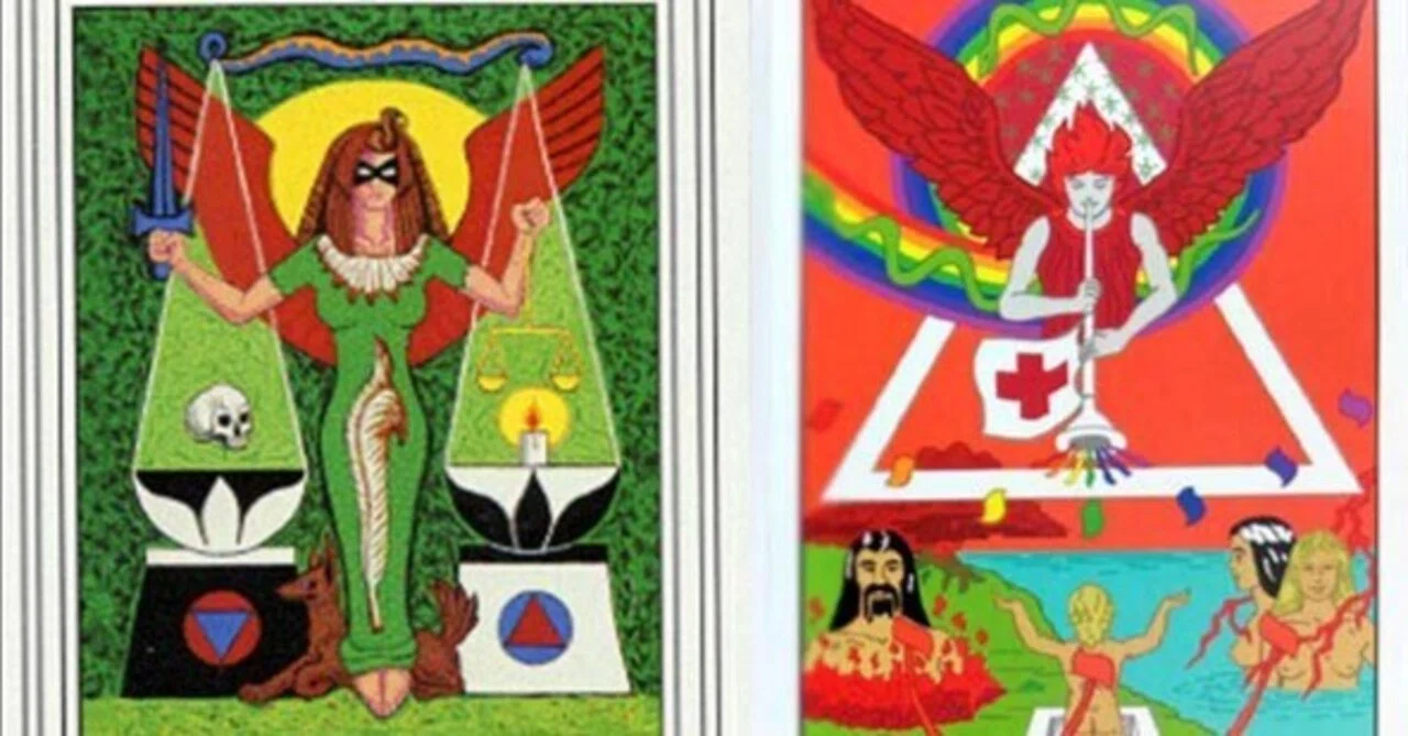 ☆稀少☆ ロン・ミロ・ドゥケットの儀式魔術タロット (上級者向け) ☆稀少☆ ロン・ミロ・ドゥケットの儀式魔術タロット (上級者向け