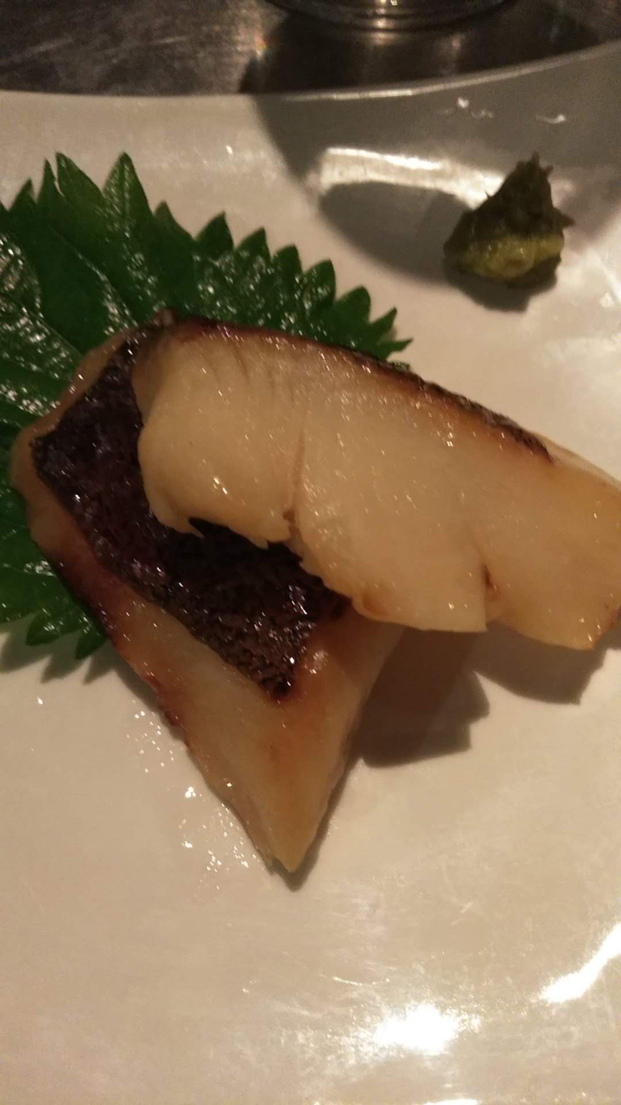 銀ダラの西京焼きと お燗酒 びんこ 長谷川敏子 Note 銀ダラの西京焼きと お燗酒 びんこ 長谷川敏子 Note