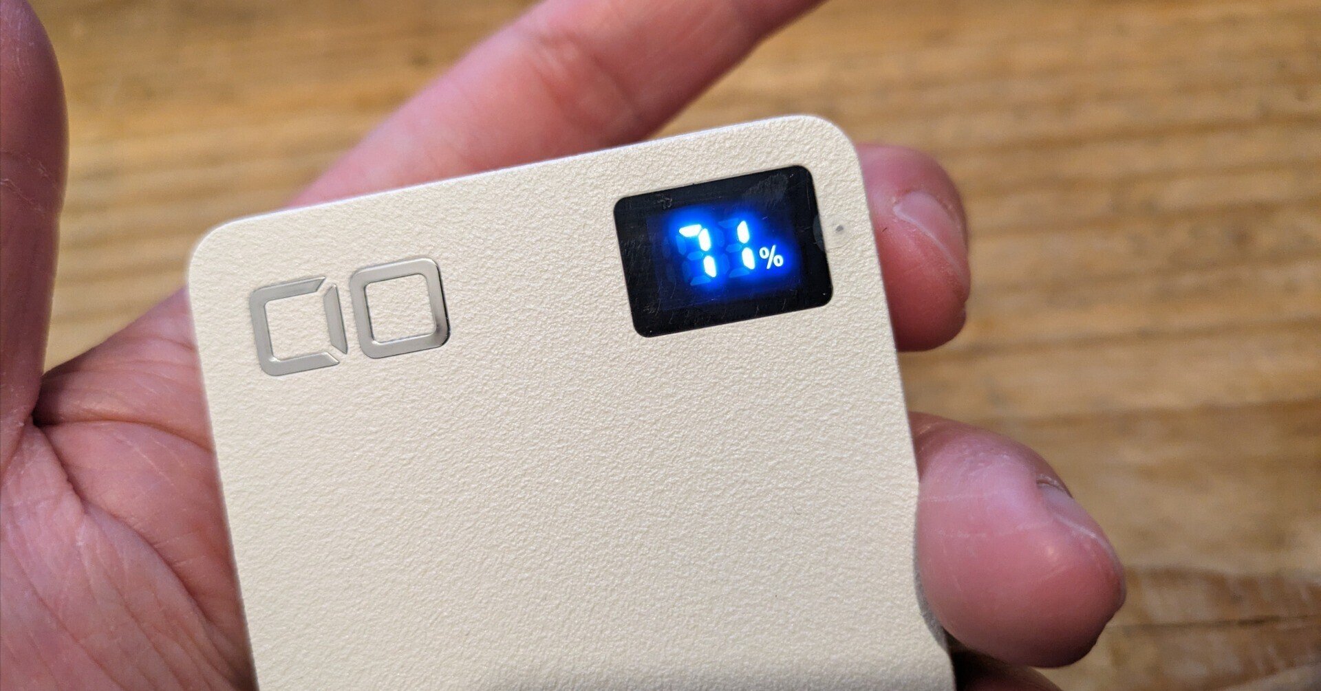 CIO　モバイルバッテリー　USB Type C, USB Type A CIO】 「モバイルバッテリー 薄型 軽量 小型 タイプC PD 20W [薄さ12mm