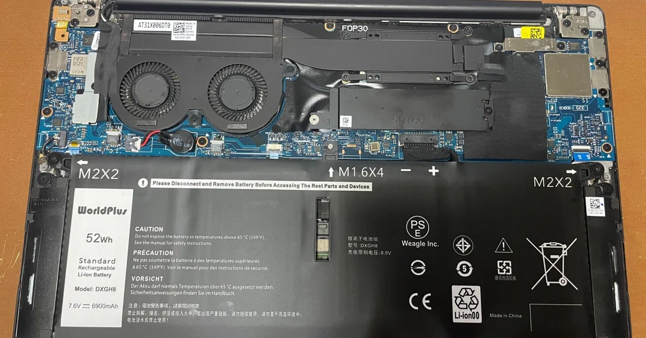 Dell XPS 13 9305 のバッテリー交換と異音問題の対処法|fjktkm Dell XPS 13 9305 のバッテリー交換と異音問題の対処法|fjktkm