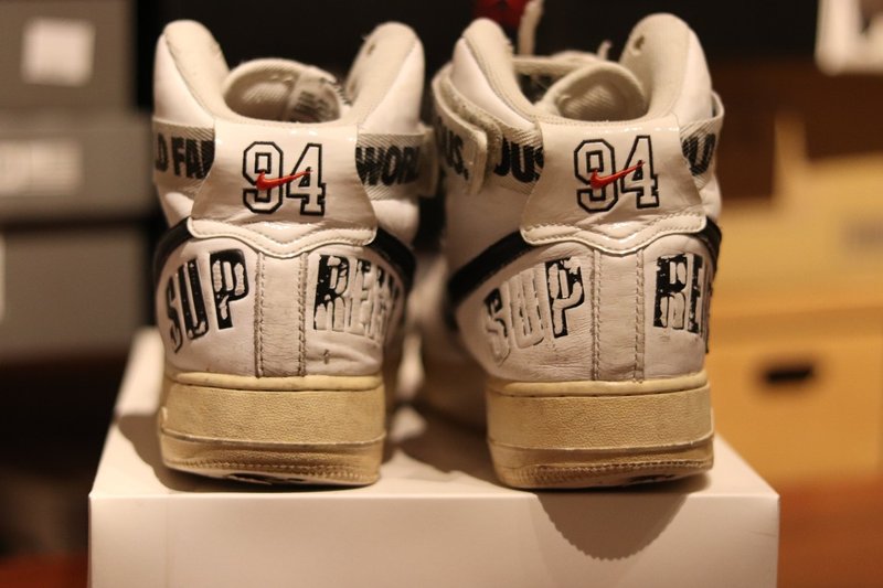 スニーカーリストア Nike Supreme Af1 前編 As Note スニーカーリストア Nike Supreme Af1 前編 As Note