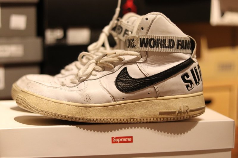 スニーカーリストア Nike Supreme Af1 前編 As Note