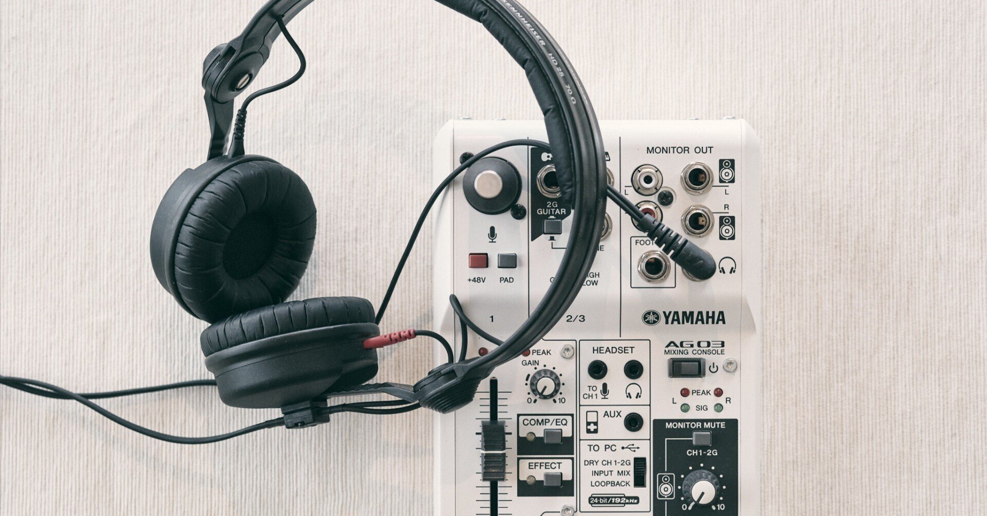 YAMAHA AG03 オーディオインターフェイスミキサーセット Yamaha AG03 オーディオインターフェース セット ヤマハ | AG03