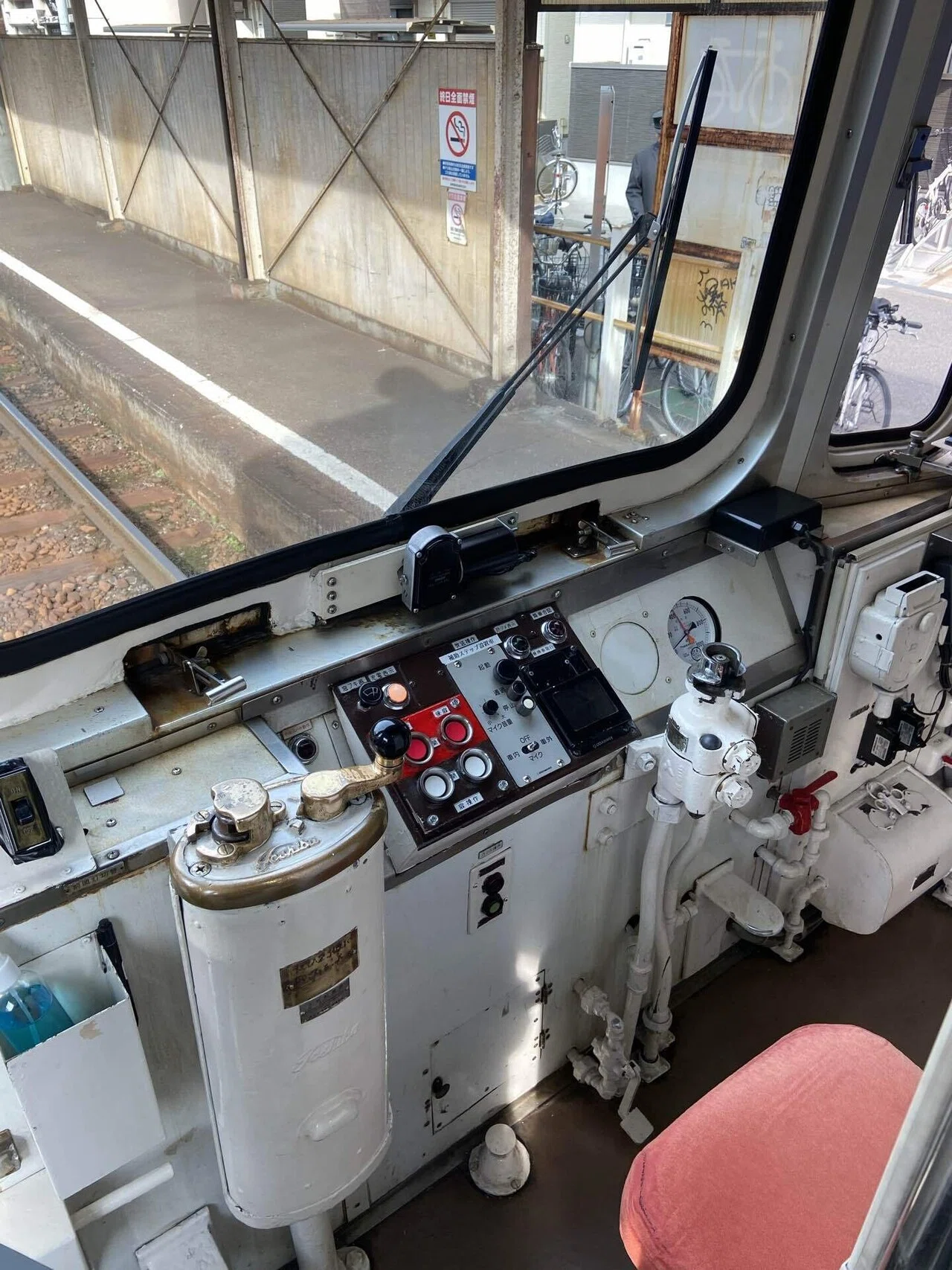 鉄道部品 阪堺電車 ドア横看板 ワンマン入口 鉄道部品 阪堺電車 ドア横看板 ワンマン入口 鉄道部品 阪堺電車 ドア横