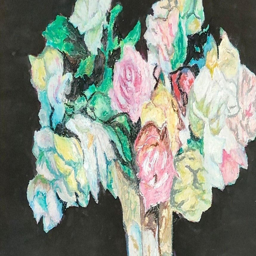 学芸美術 画家の心 第45回「安井曽太郎 薔薇 1932年作」｜黒川 正弘