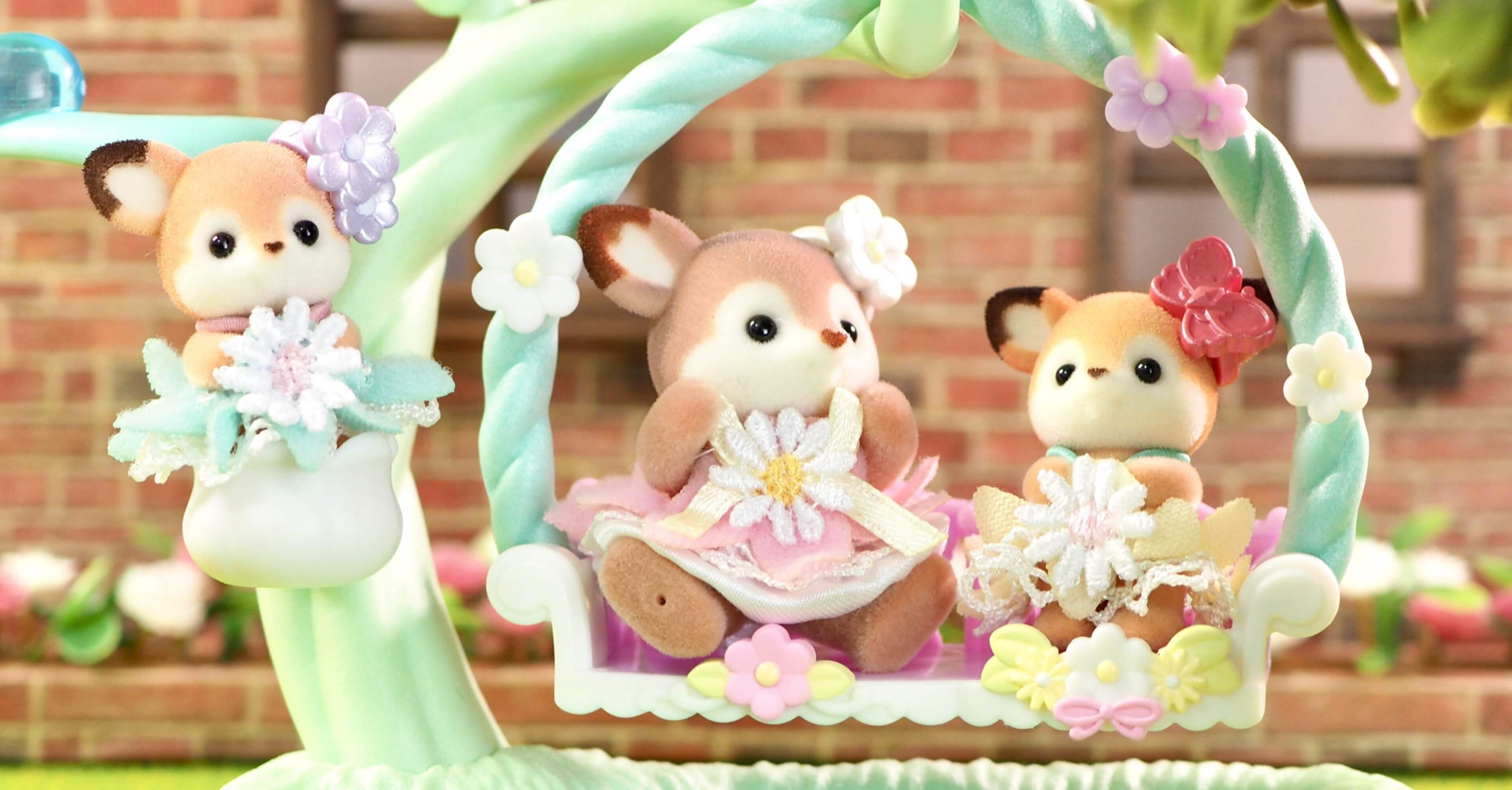 ガーガメル♥ゾッキ怪獣 シベリアンバコ バスミニ2個セット PR】水辺のなかよしブランコセット【シルバニア】｜KanaFett