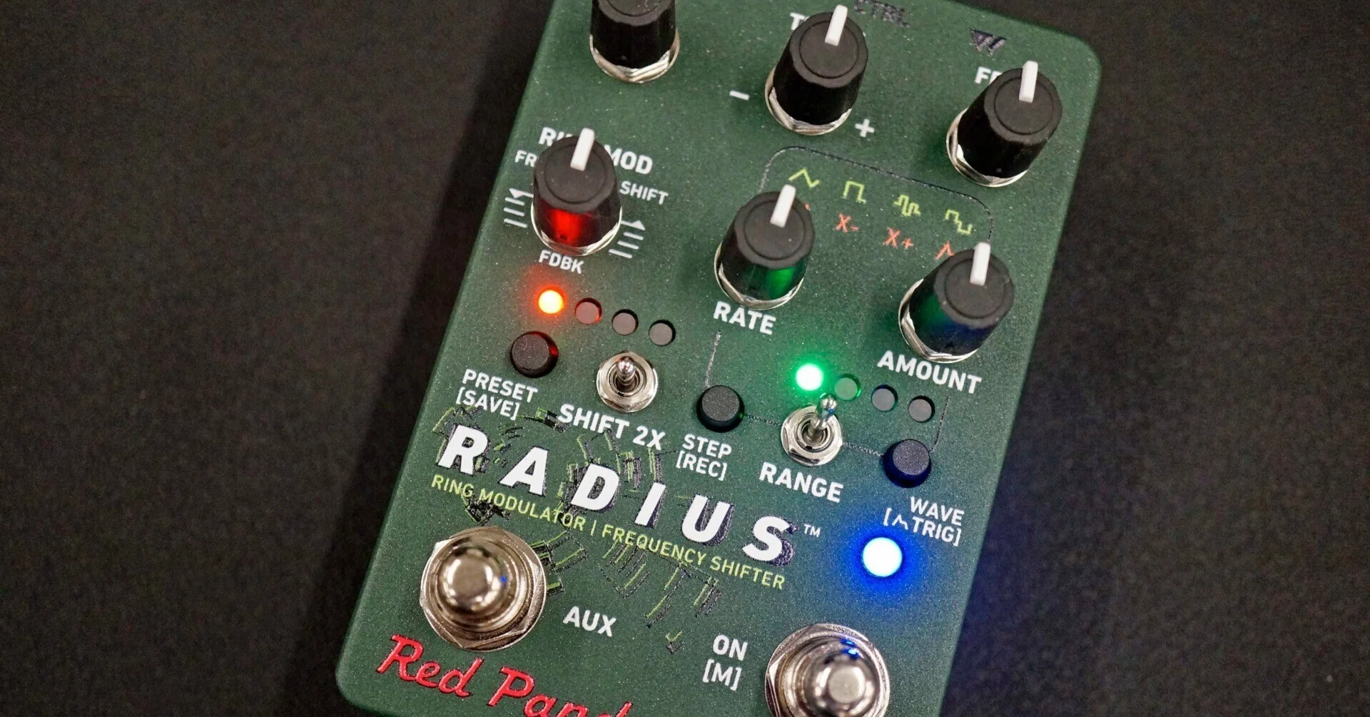 EH-5000 リングモジュレーター Red Panda RADIUS リングモジュレーター ギターエフェクター(MIDI対応