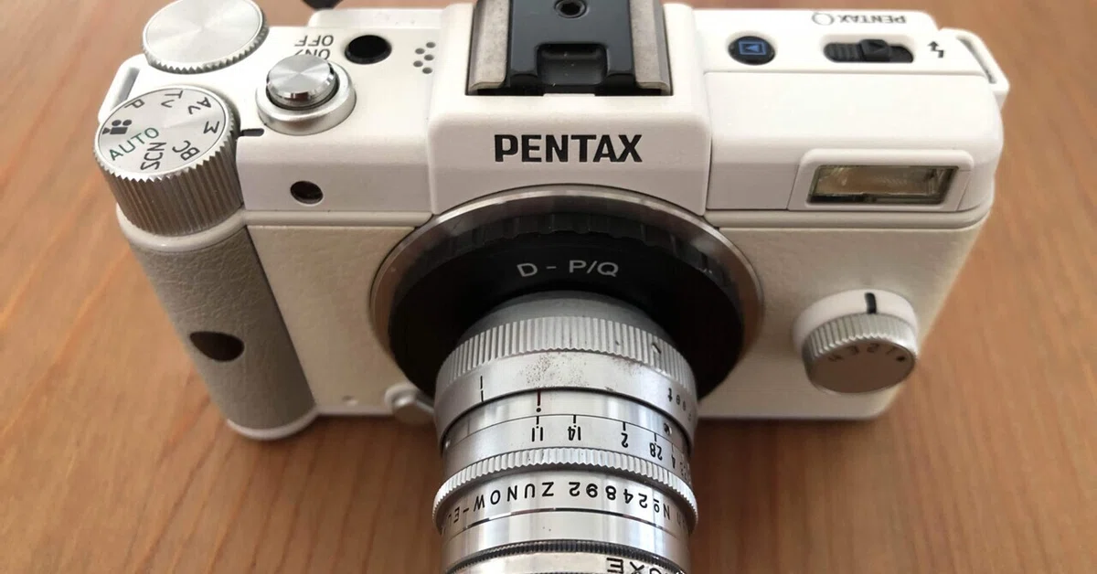 実写編 Pentax Q + Dマウントオールドレンズ(ZUNOW ELMO Cine 13mm F1 