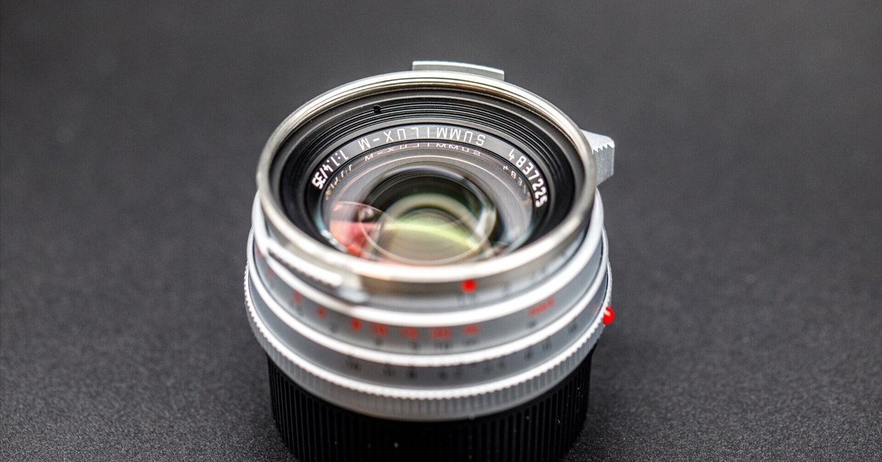 LEICA SUMMILUX35mm f1.4 スチールリム復刻 新品同様 Summilux-M LEICA SUMMILUX35mm f1.4 スチールリム復刻 新品同様 Summilux-M