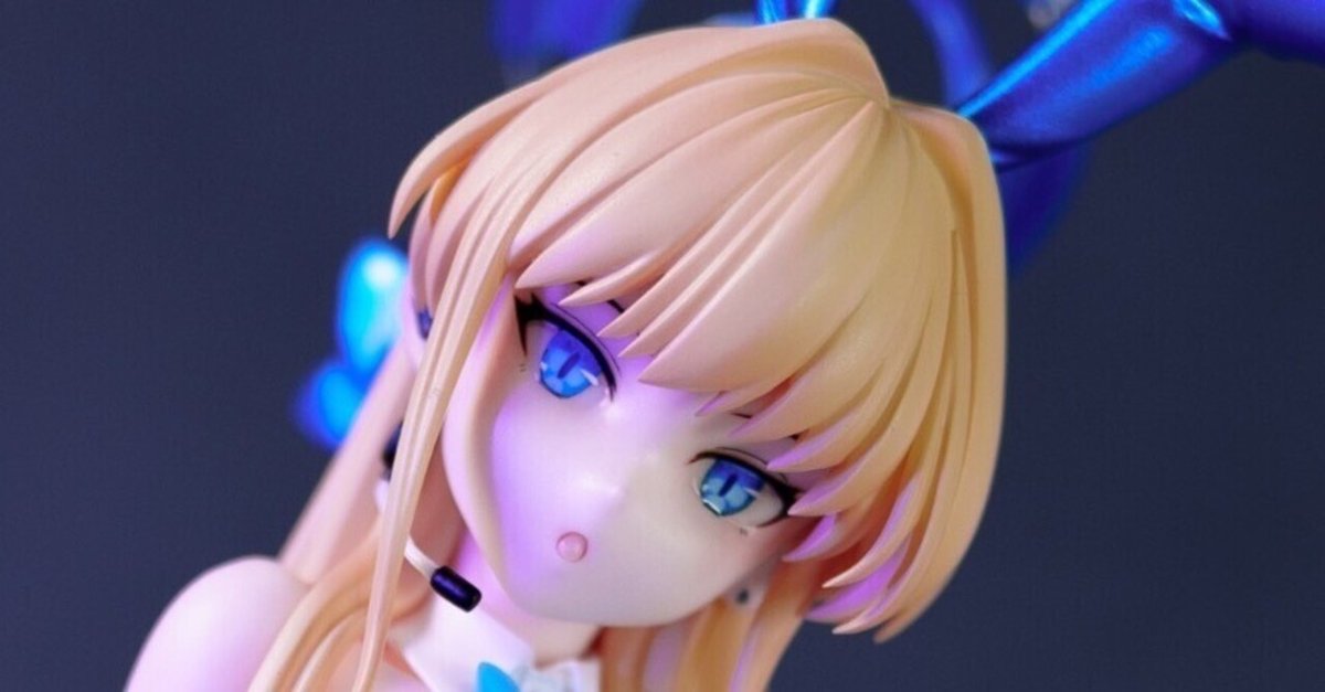 ブルーアーカイブ バニートキ(飛鳥馬トキ)ガレージキット完成 ブルーアーカイブ バニートキ(飛鳥馬トキ)ガレージキット完成