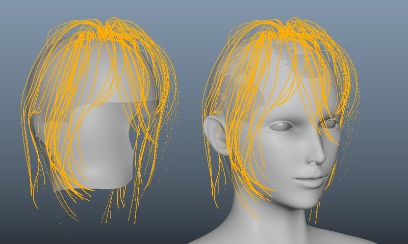 3dcg ゲームに使えるキャラクターモデルの作り方 その2 髪の毛について Ryo117 R117 3d Note 3dcg ゲームに使えるキャラクターモデルの作り方 その2 髪の毛について Ryo117 R117 3d Note