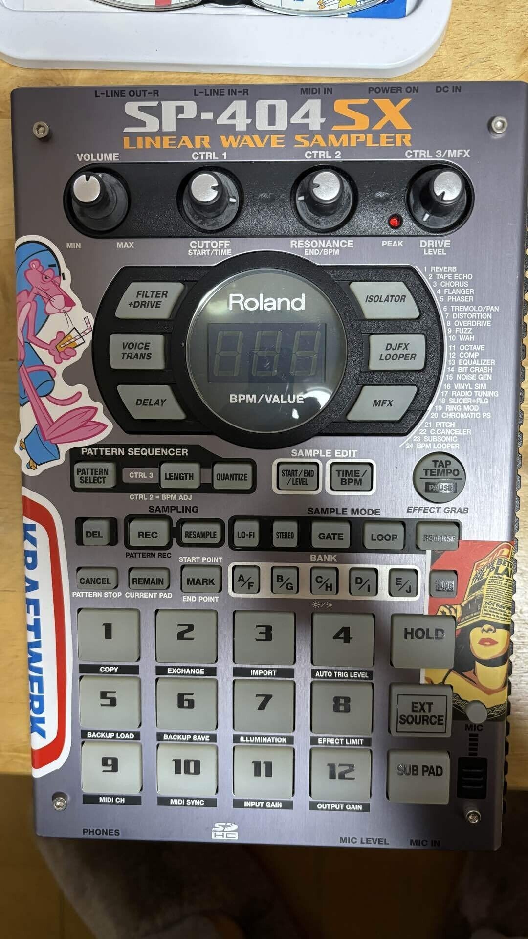 SP-404SXのツマミを交換した話｜makoto