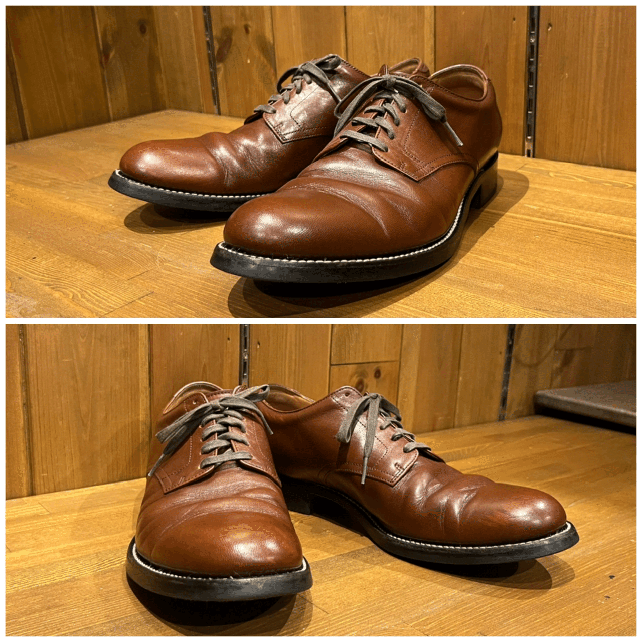 FLAT HEAD 長野店】〜サービスマンシューズのエイジング〜｜THE FLAT HEAD