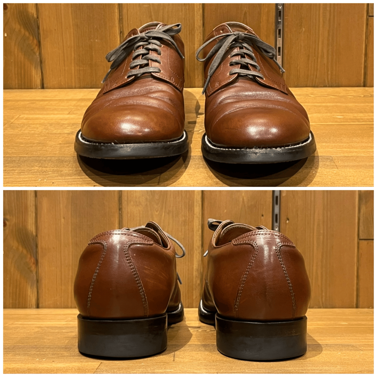 FLAT HEAD 長野店】〜サービスマンシューズのエイジング〜｜THE FLAT HEAD