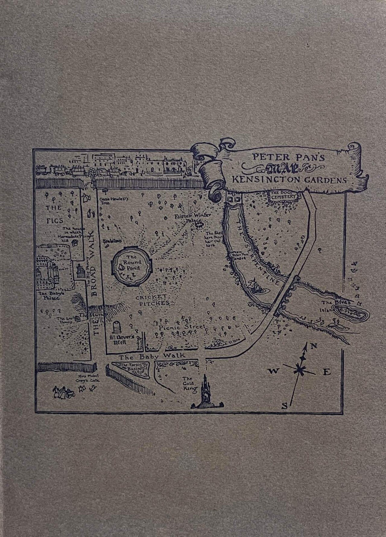 J・Mバリー、アーサー・ラッカム『ケンジントン公園のピーターパン