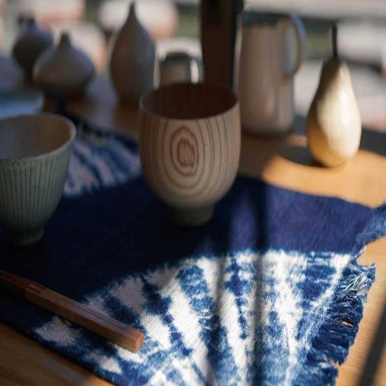 3月の特別体験】藍染ランチョンマット｜駿府の工房 匠宿