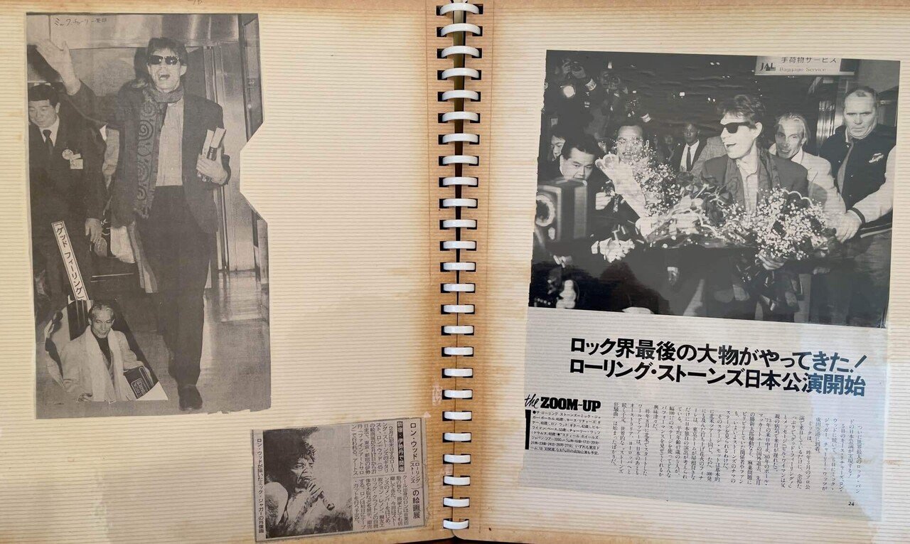 ローリング・ストーンズ初来日(1990)の思い出|naoto_motonaga ローリング・ストーンズ初来日(1990)の思い出|naoto_motonaga